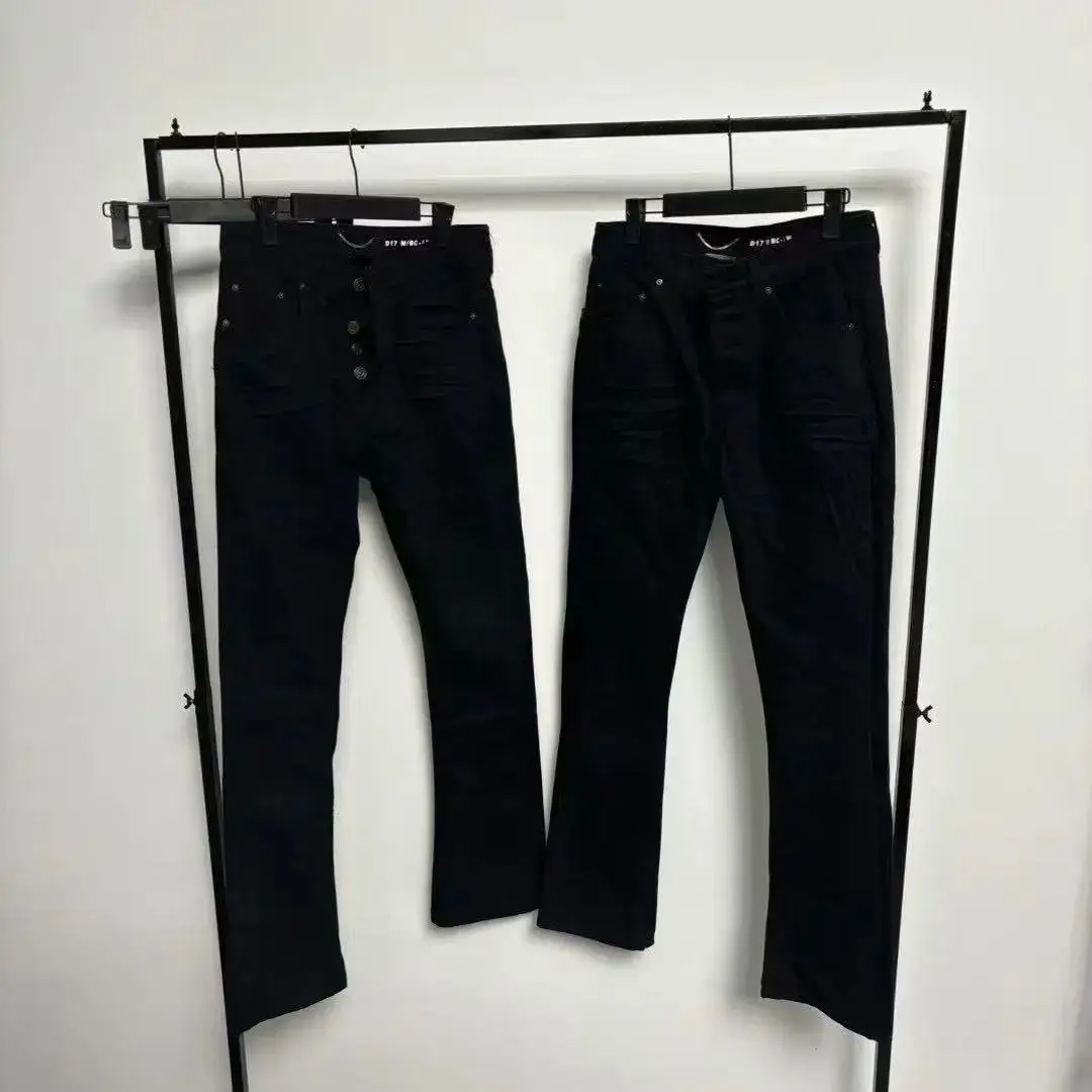[in Stock] Early Adopter Slp Style D17 Flared Jeans High Street Luxury Fashion Stretch Slim Fit Pants