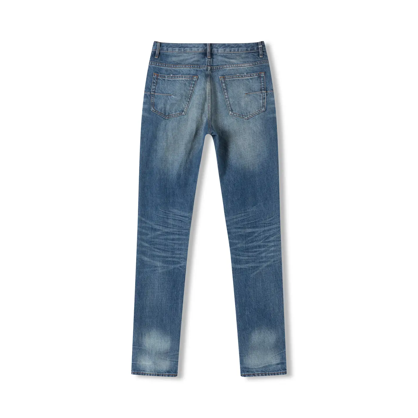 Tear of Heaven Tear Dh Light Blue Ghost Claw Blue Washed Whiskered Jeans Hediboy Skinny