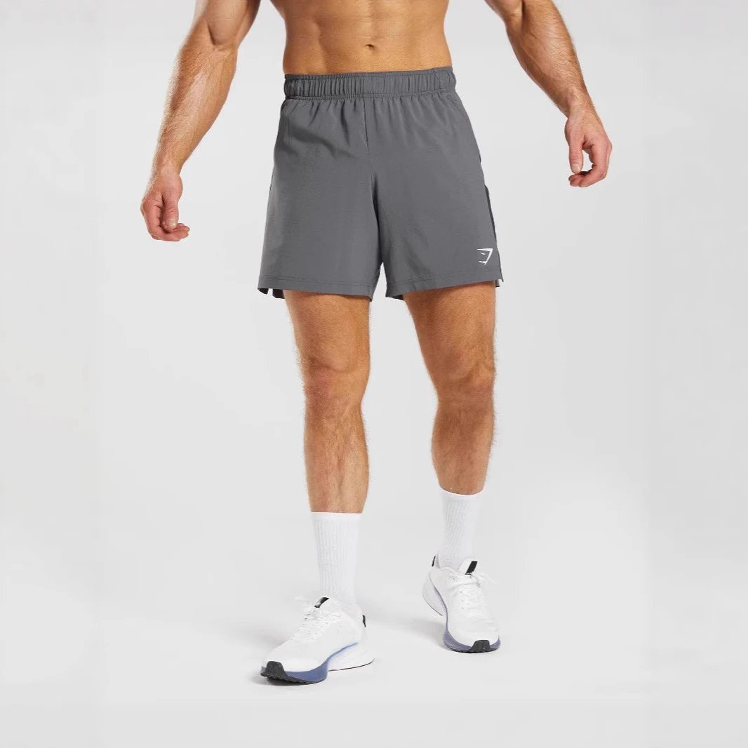 GYMSHARK短裤男夏运动休闲速干简约直筒型运动五分裤鲨鱼