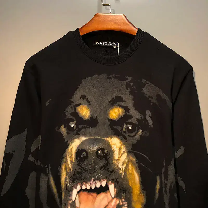WEST POINT SNAIL Dog Print Sweatshirt