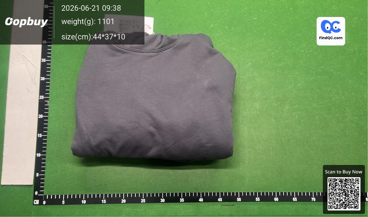 Idlt Short Wide Oversized Double-Layer Hoodie Sweatshirt European and American Kanye Oversize Street Fashion ins QC