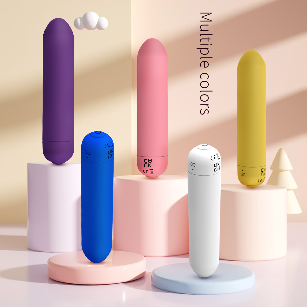 Wholesale Rechargeable Silent Bullet Strong Vibration Mini Sex Toy  for Women Orgasm Masturbation Device for Men and Women Anal Plug