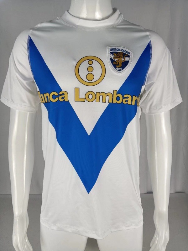 Retro Popular Brescia Short-Sleeved Sports T-Shirt Jersey Football Uniform Fan Football Jersey