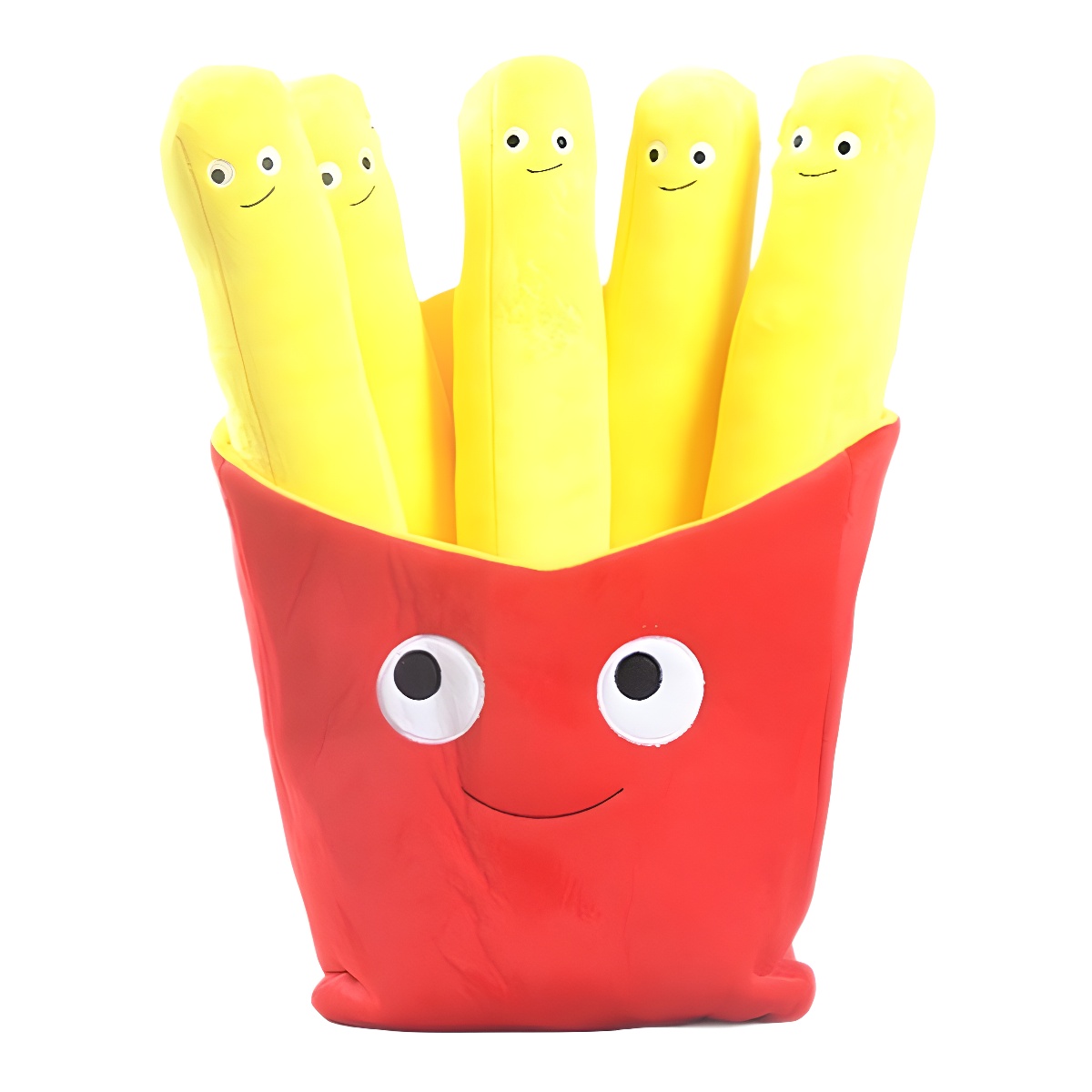 Creative Simulation Fries Hamburger Plush Doll Children Girls Funny Snack Pillow Restaurant Home Decoration Women