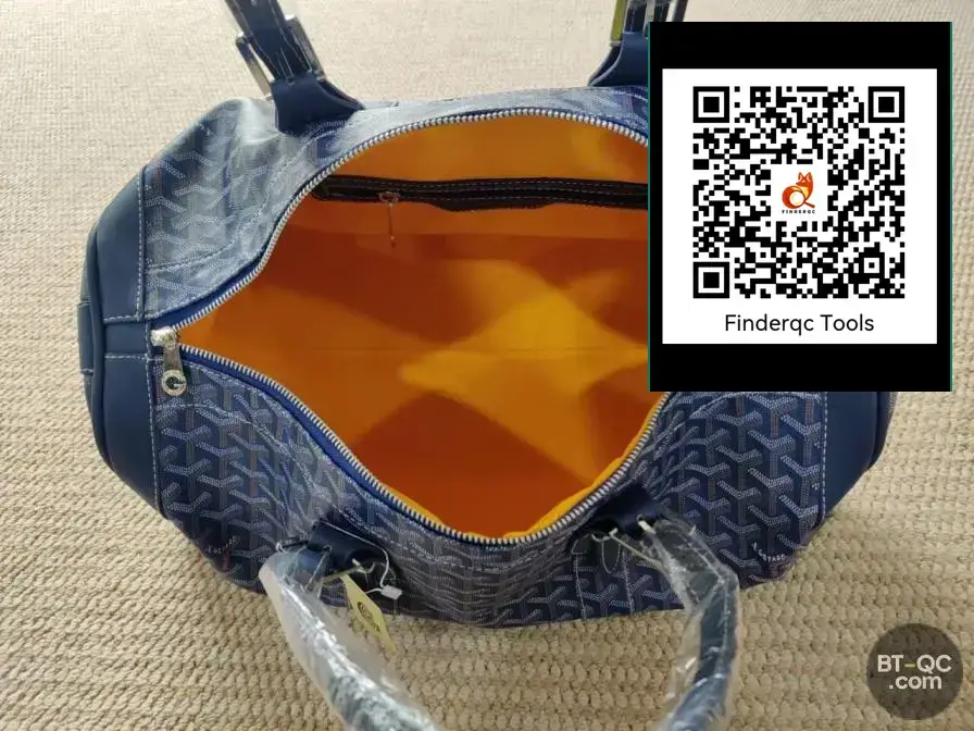 Genuine Cowhide Goyard Goyard Dog Tooth Travel Bag Large Capacity Fashion Casual Versatile