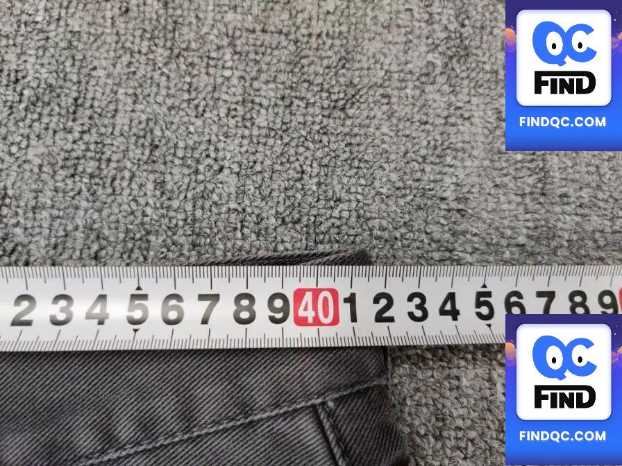 Gremade Homme Washed Black Blue Gray Loose Straight-leg Micro-Flare Denim Clean Fit — foto QC 2
