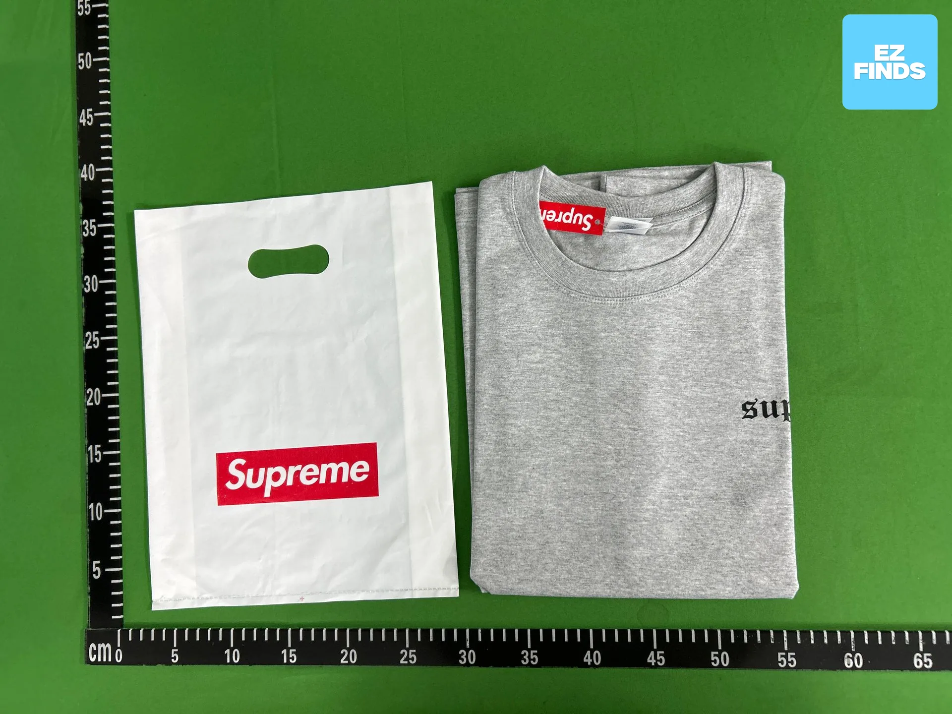 26Ss Summer Trendy Brand Cross-Border American Fashion Supreme Letter Logo Printed Box Round Neck Short-Sleeved T-Shirt photo QC de 1688 sur Qualit.ly QC