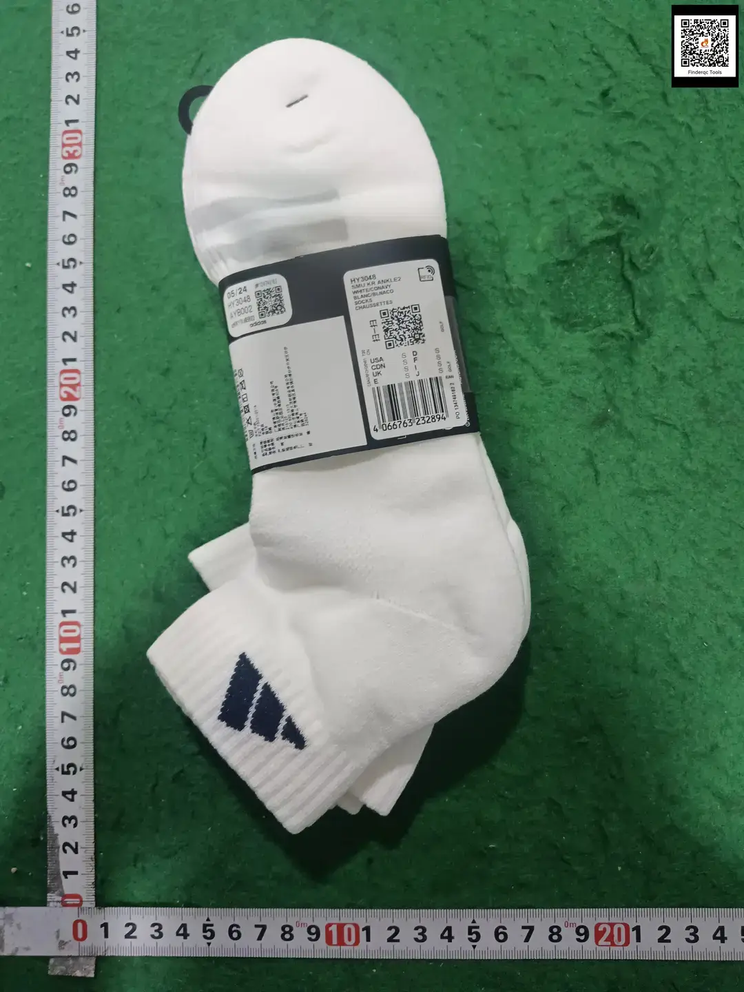 Adidas Adidas Socks Men's and Women's Three-Stripe Genuine Running Sports Socks Towel Bottom Mid-Calf Socks