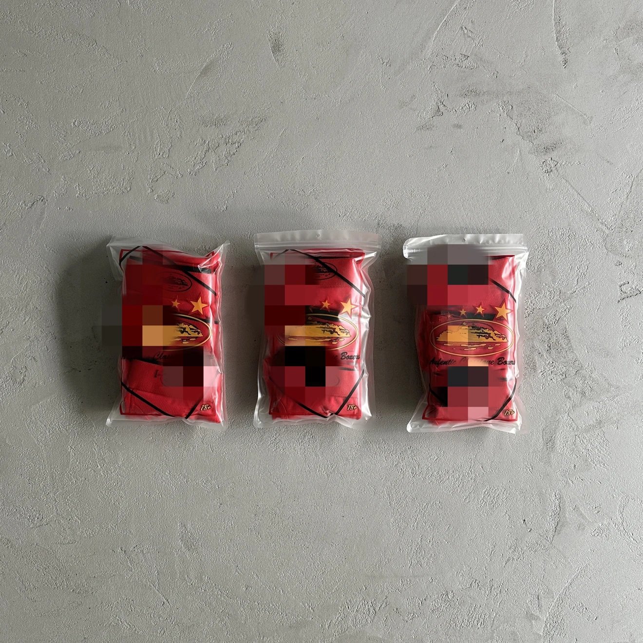 圆形拳击手内裤(3件装)
