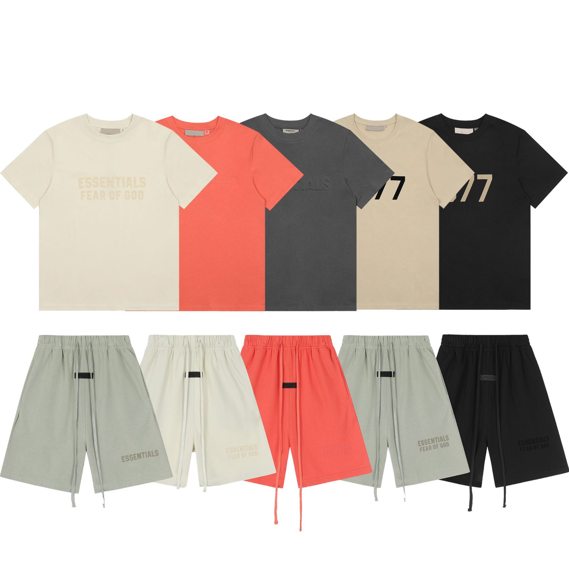 Essentials Fear of God Shorts and T-Shirts