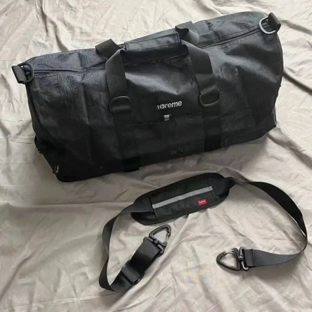 Supreme Duffle Bag Black