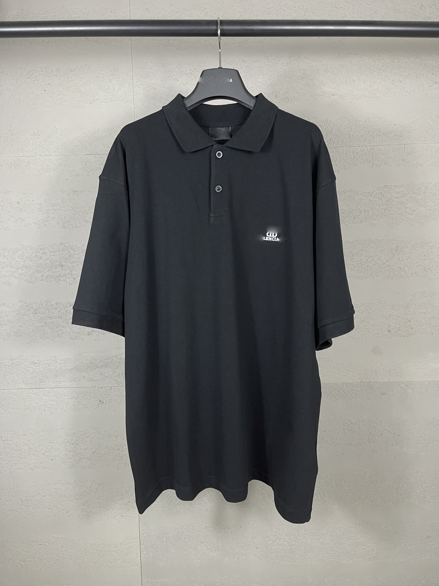 2025 Summer Paris Classic Logo Double B Embroidered Polo Shirt Ready-To-Wear Washed and Worn Short-Sleeved Loose t