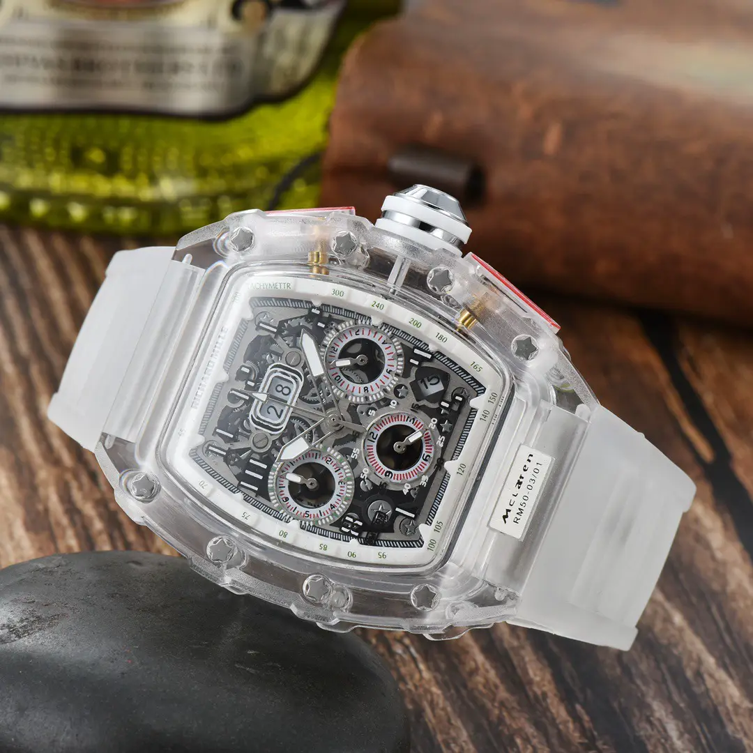 Factory in stock wholesale cross-border foreign trade barrel panda eating bamboo waterproof luminous three-dimensional quartz watch men
