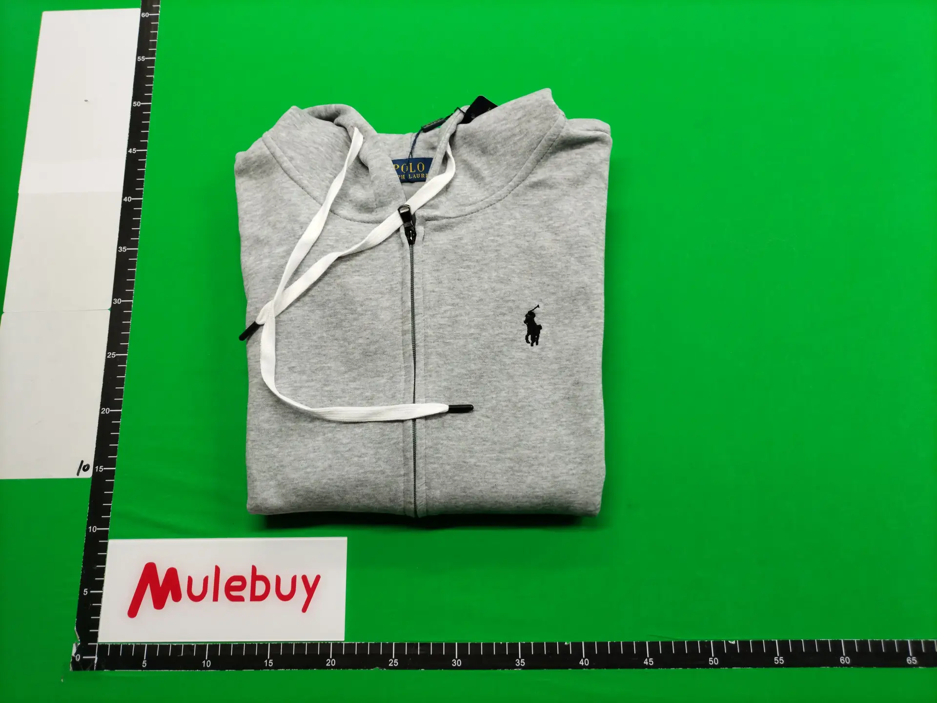 Polo Ralph Lauren Full Zip Hoodie Grey