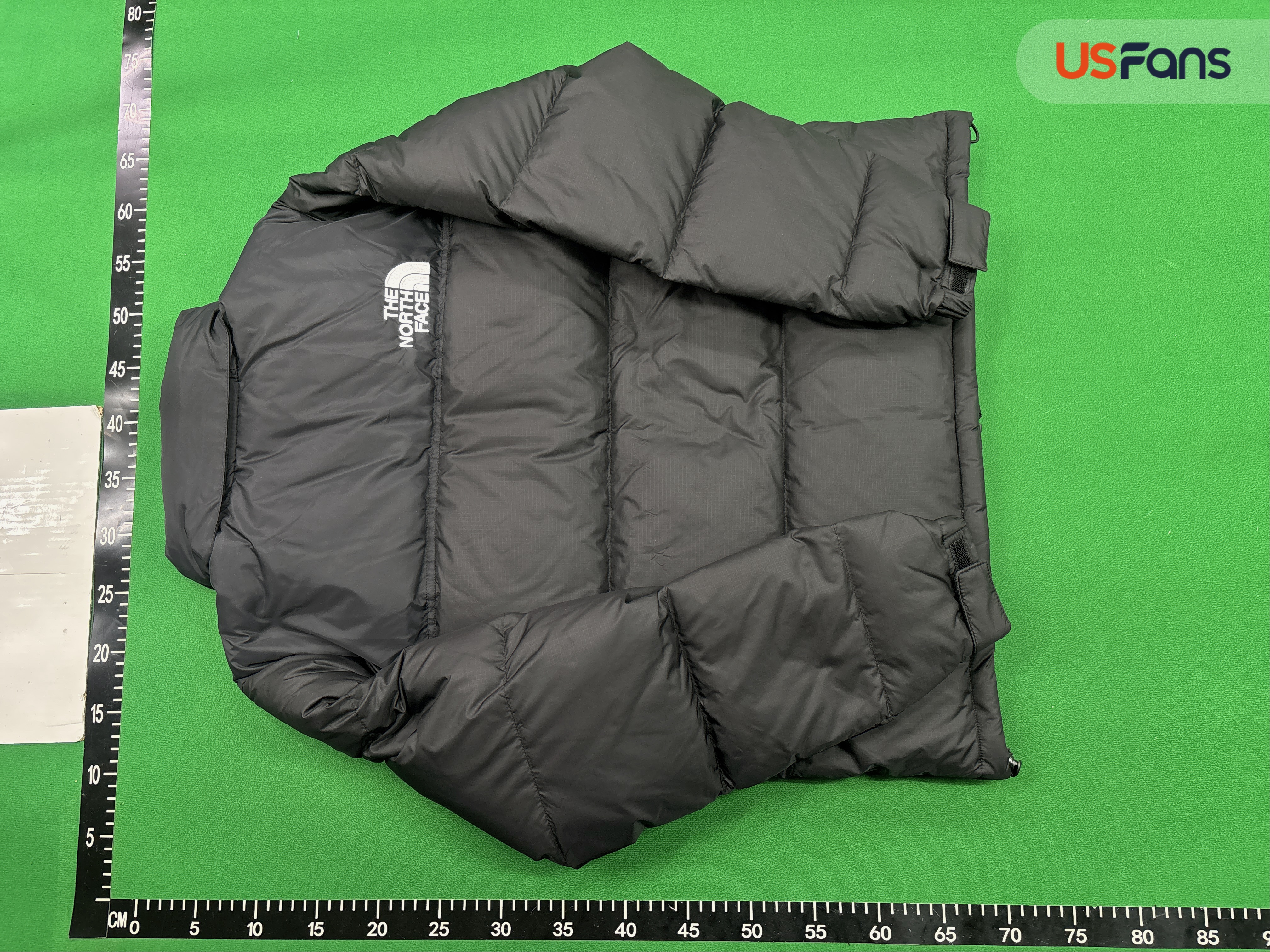 The North Face Nuptse Jacket Black — QC-Foto 3