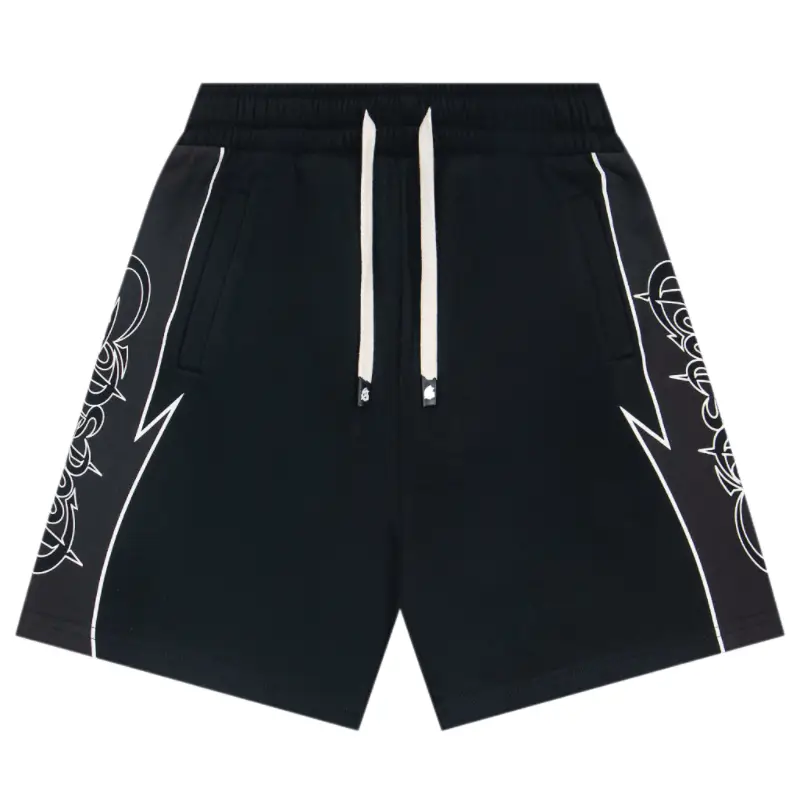 Correct Version of Godspeed American Street Style Retro Printed Loose Casual Versatile Sports Men's Shorts Trendy