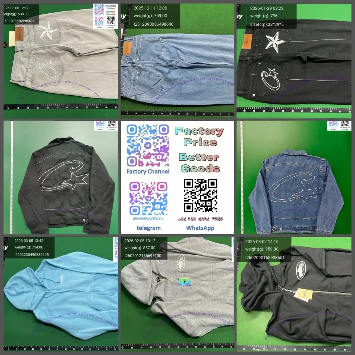 LL12-2026复古牛仔裤刺绣长裤牛仔套装 Whats App+86 13860267759