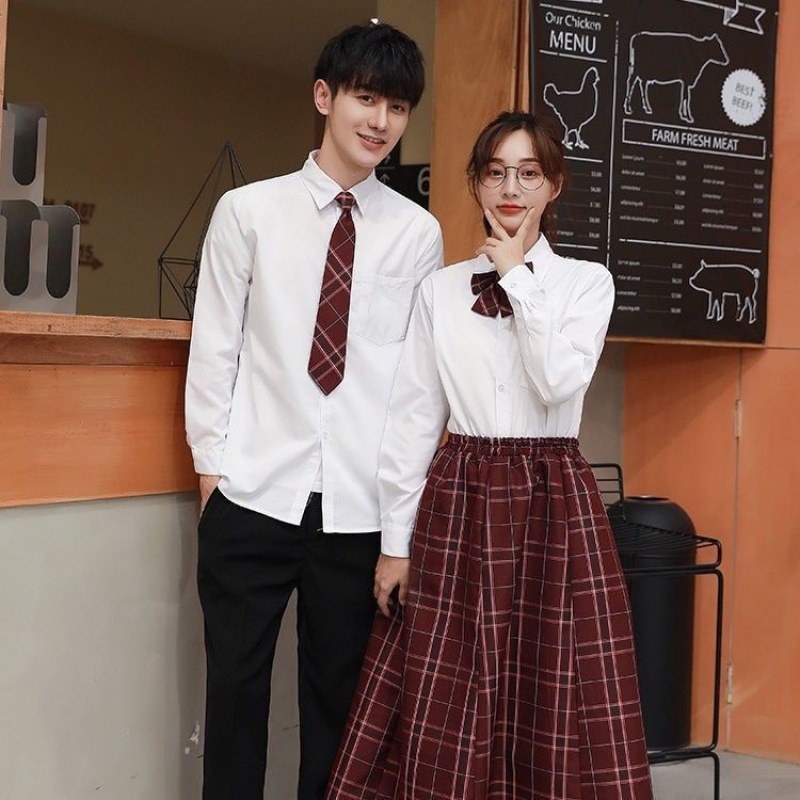 Class clothing autumn and winter suit British academic style jk long skirt junior high school school uniform choir performance group clothing