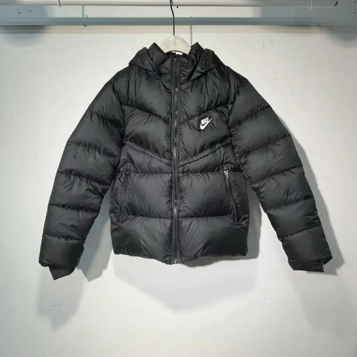 勾子羽绒服 冬季新款连帽保暖防风夹克 情侣款