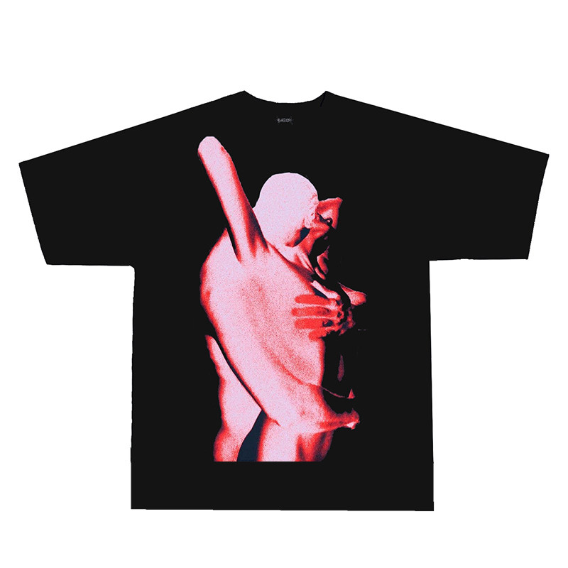 In Stock Cold Archive Navy Connection T-Shirt Navy Connection T-Shirt Pure Cotton