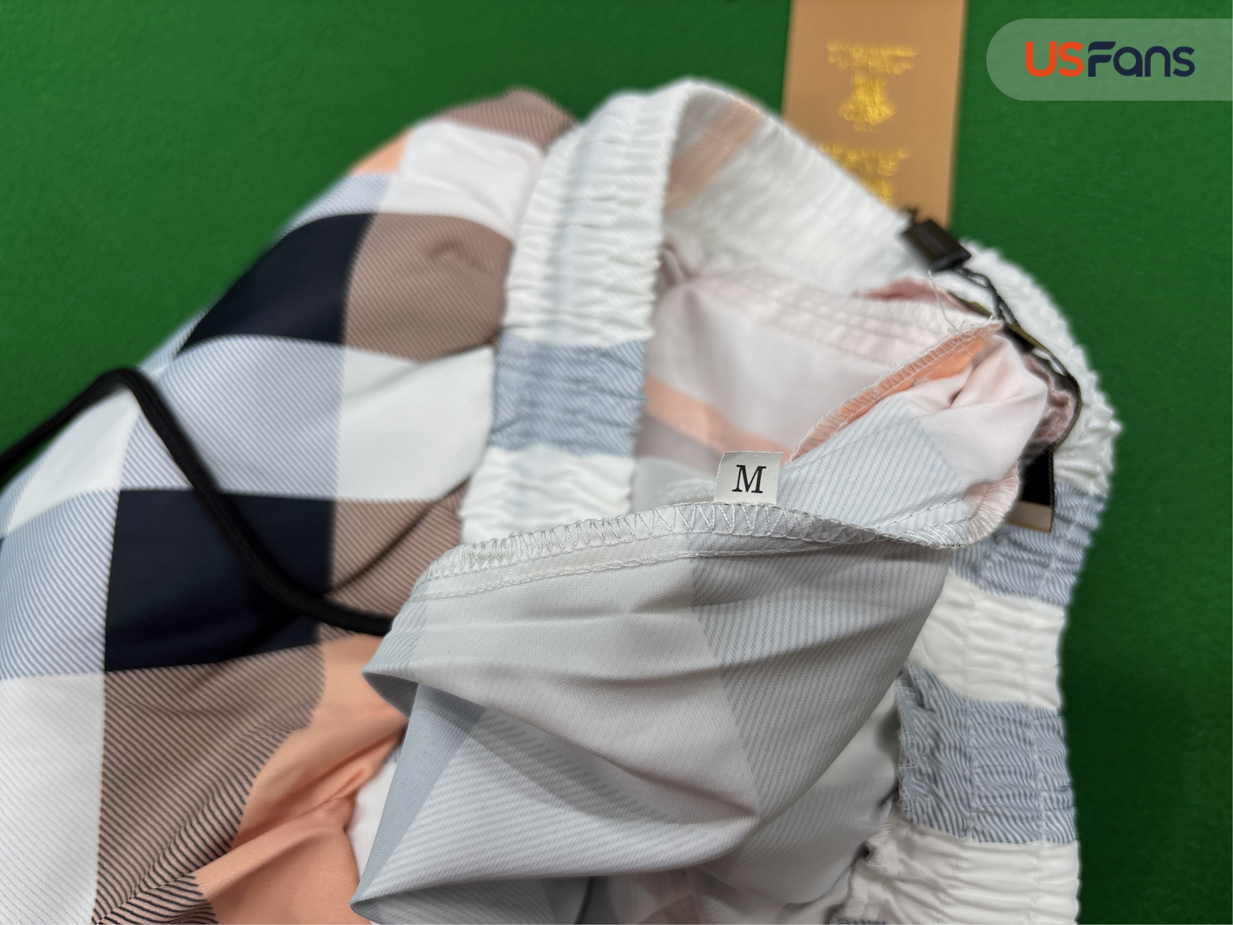 Plaid Swim Shorts QC