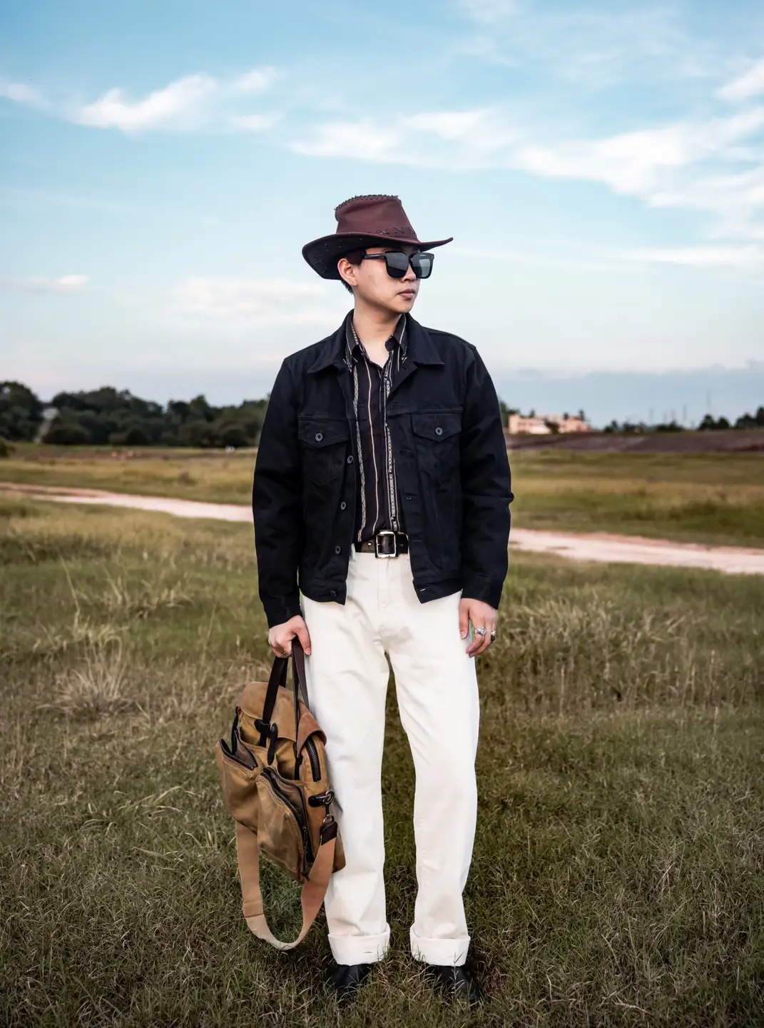 Red Wind Type3 All Black Double Dyed Denim Jacket Men's Raw Cow American Retro Jacket Red Ear Denim Denim Jacket