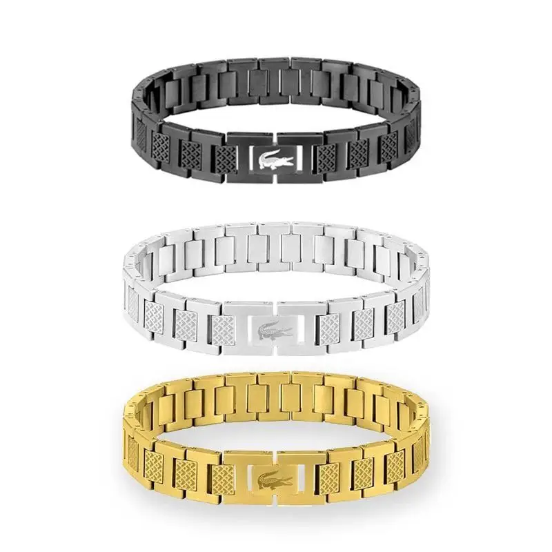 New la bracelet women's titanium steel waterproof does not fade fashion couple models bracelet male jewelry