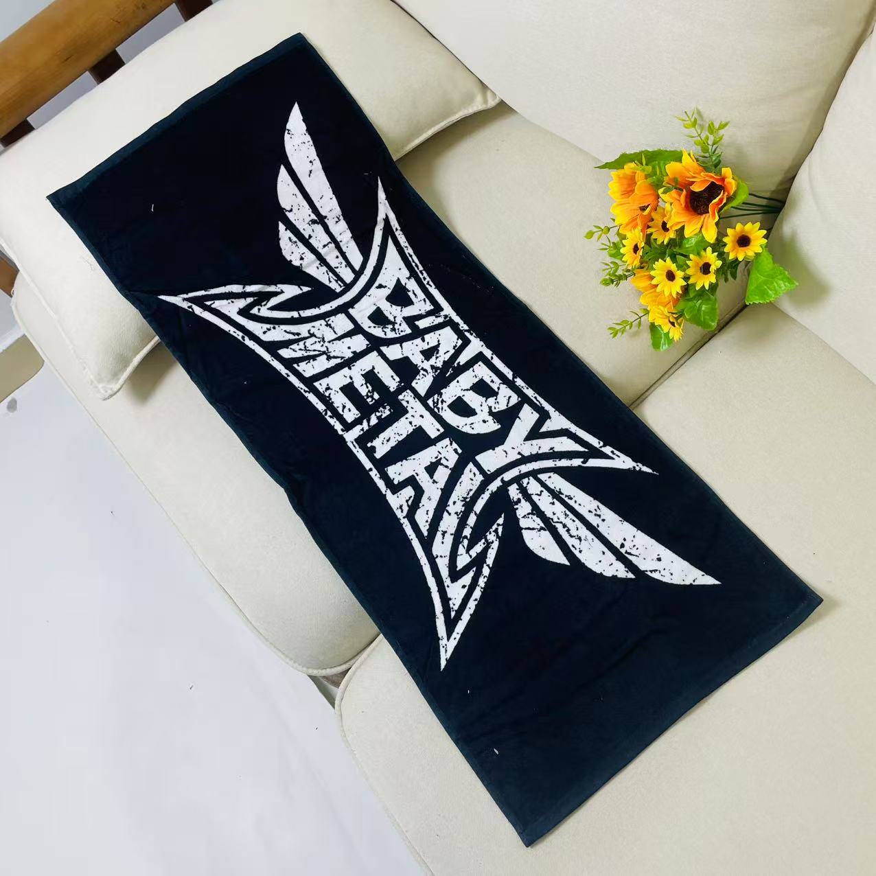 Japanese Babymetal Rock Band Merchandise Pure Cotton Large Towel Face Towel Absorbent Soft with Minor Flaws Foto QC de TAOBAO na Qualit.ly