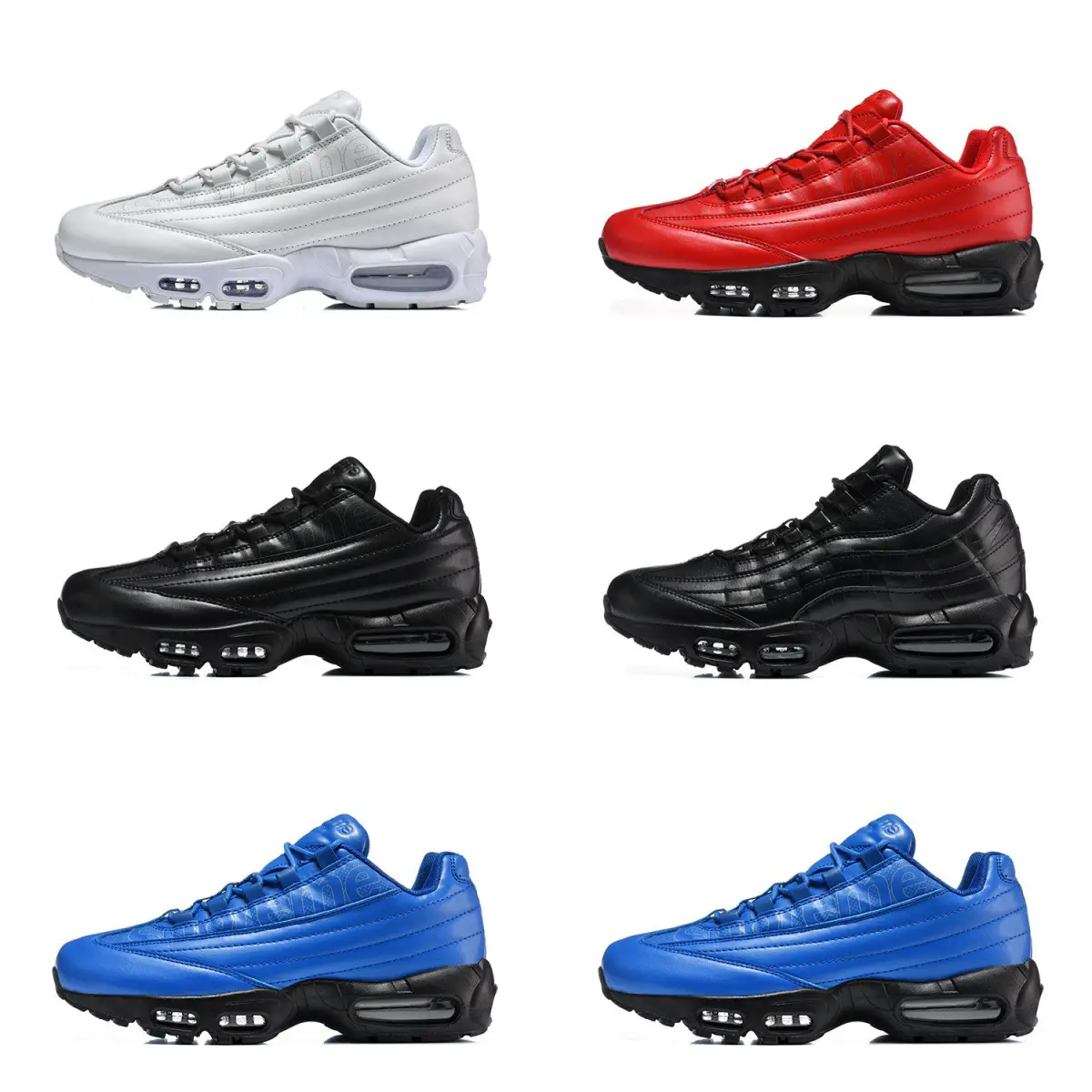 New Max 95 Air Cushion Sneakers for Men and Women, Outdoor Sports Shoes, Fashionable and Versatile, Trendy Leather Shoes for Students, Wholesale for Foreign Trade