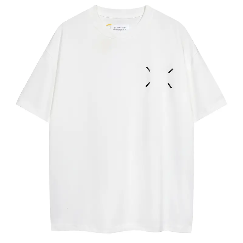 Alphanumeric Logo Printed Short-Sleeved T-Shirt