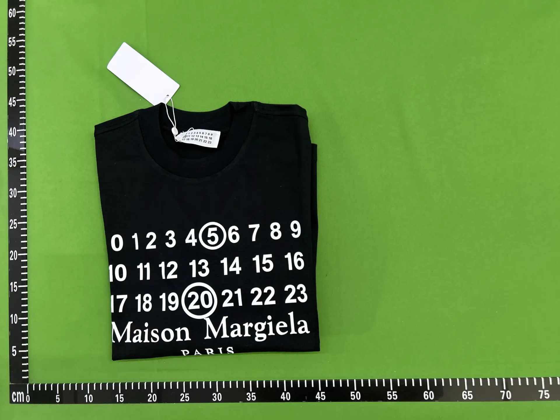 Maison Margiela Black T-Shirt