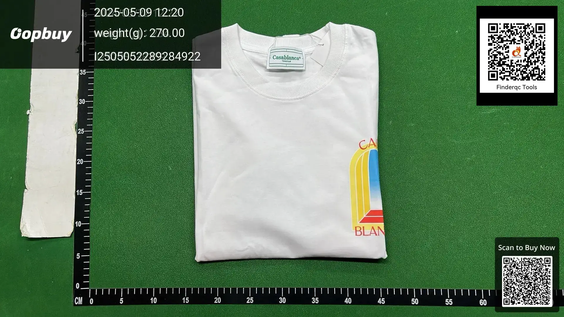 Casablanca 23 Spring/Summer New Dream Gate Star Castle Casa Letter Logo Short Sleeve Couple T-Shirt
