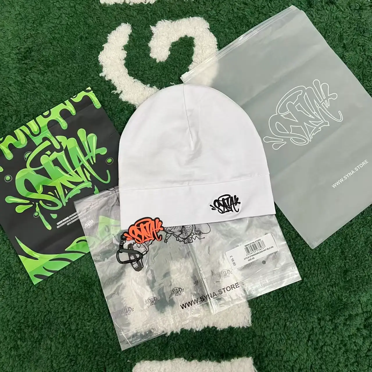 syna synaworld face mask beanie hat cold hat headgear + full package