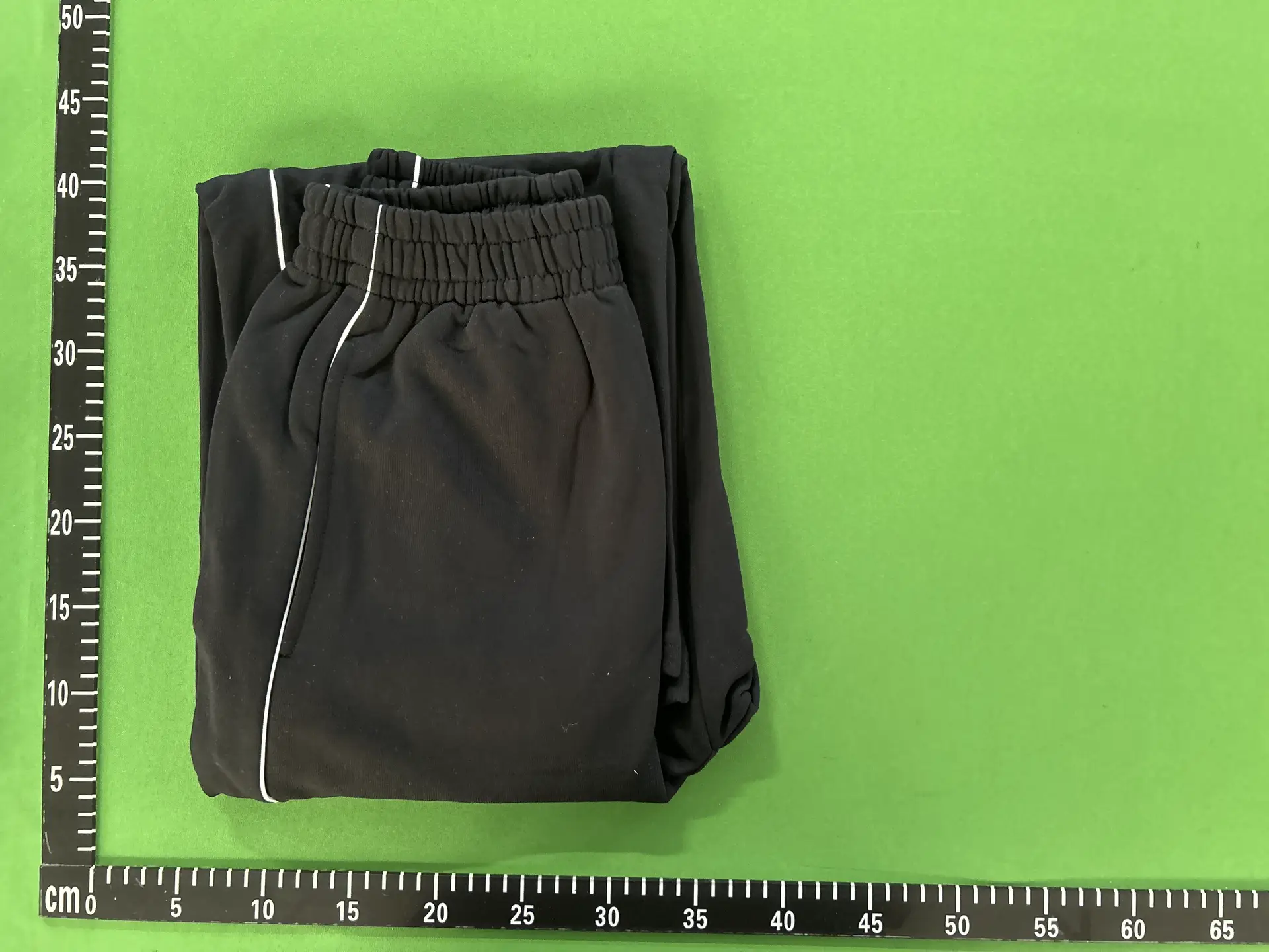 3M3B embroidered sweatpants black