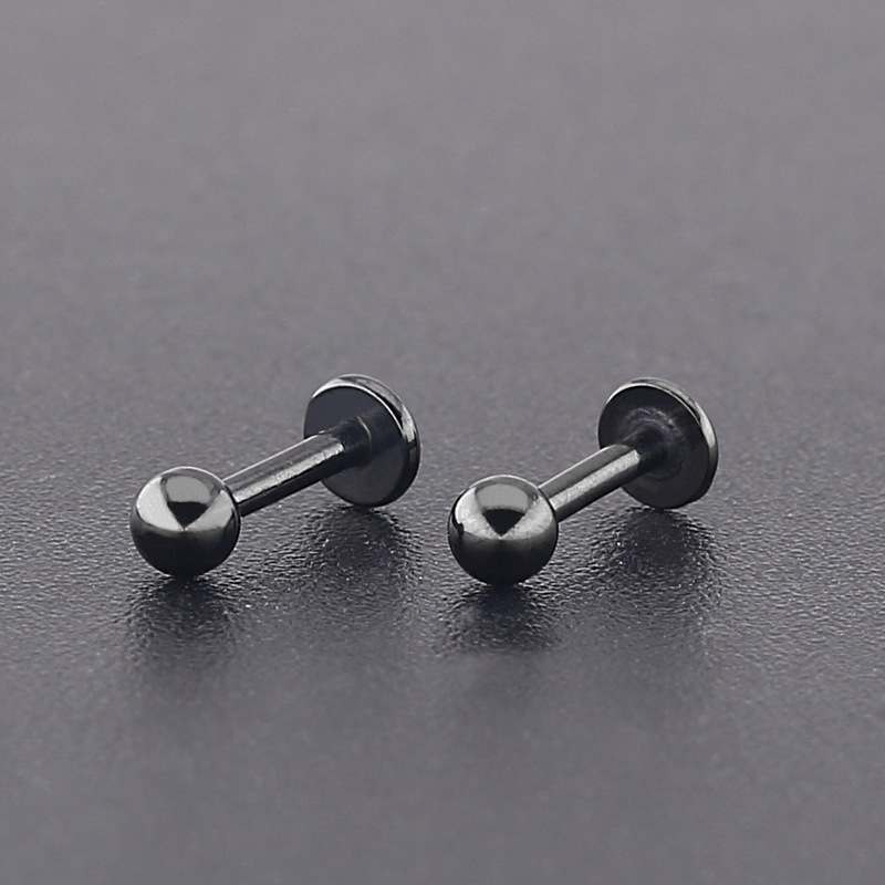 Europe and the United States hot titanium steel trend fashion personality lip nail nose nail body piercing jewelry spot manufacturers cross-border wholesale
