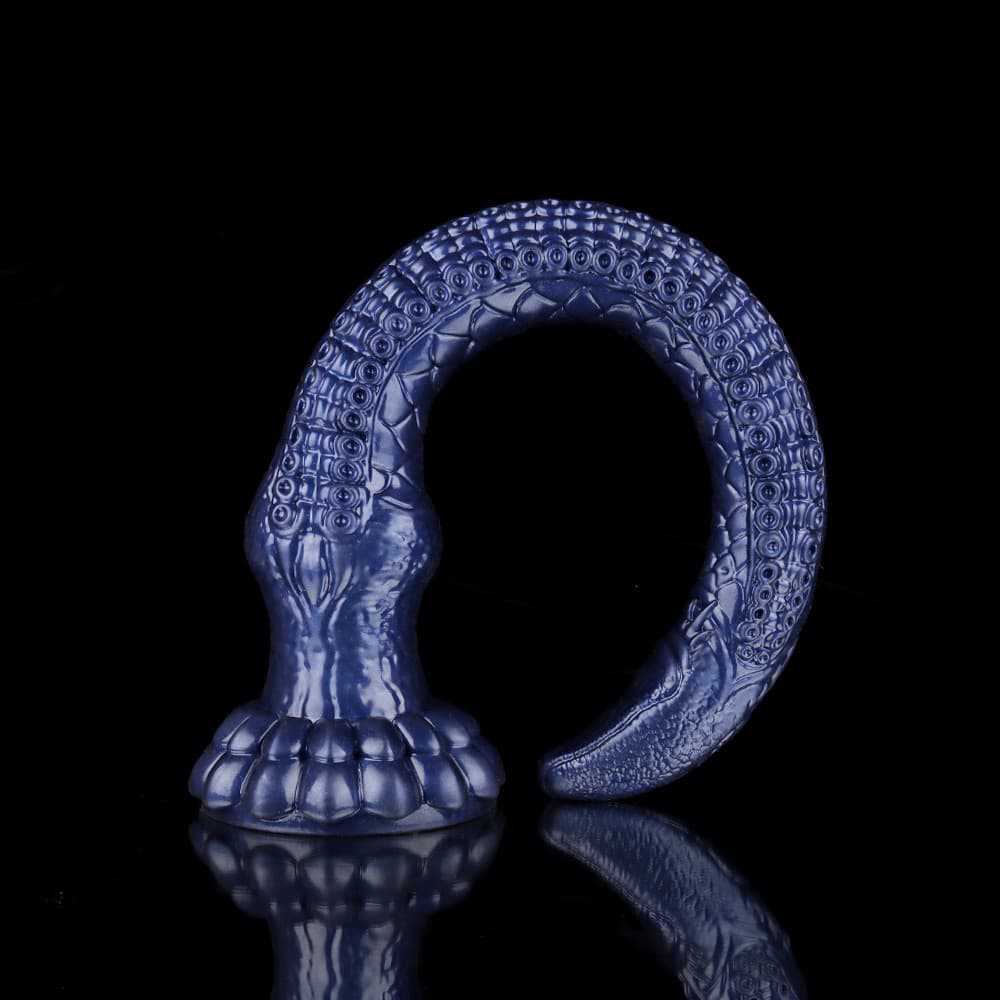 Eel Tentacle Silicone Super-long Super-large Thick Anal Strip Anal Plug In-depth Expanding Apparatus Posterior Chrysanthemum Foreign Trade