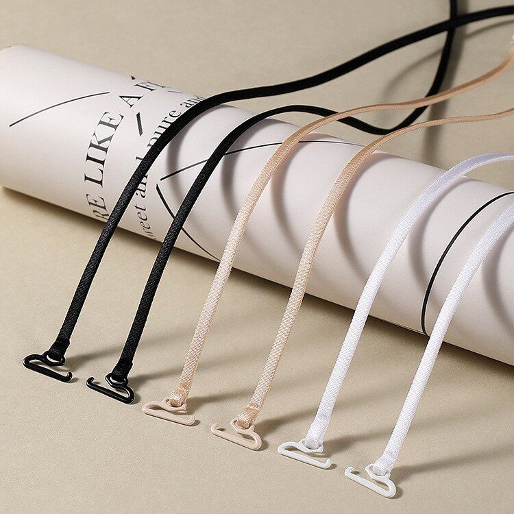 Underwear with Straps That Can Expose the Back, Thin Straps, Cross-Over, Transparent, Invisible Halter Bra with Non-Slip, Traceless Accessories