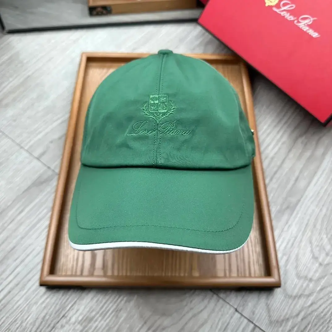 Loro Piana Baseball Cap Green