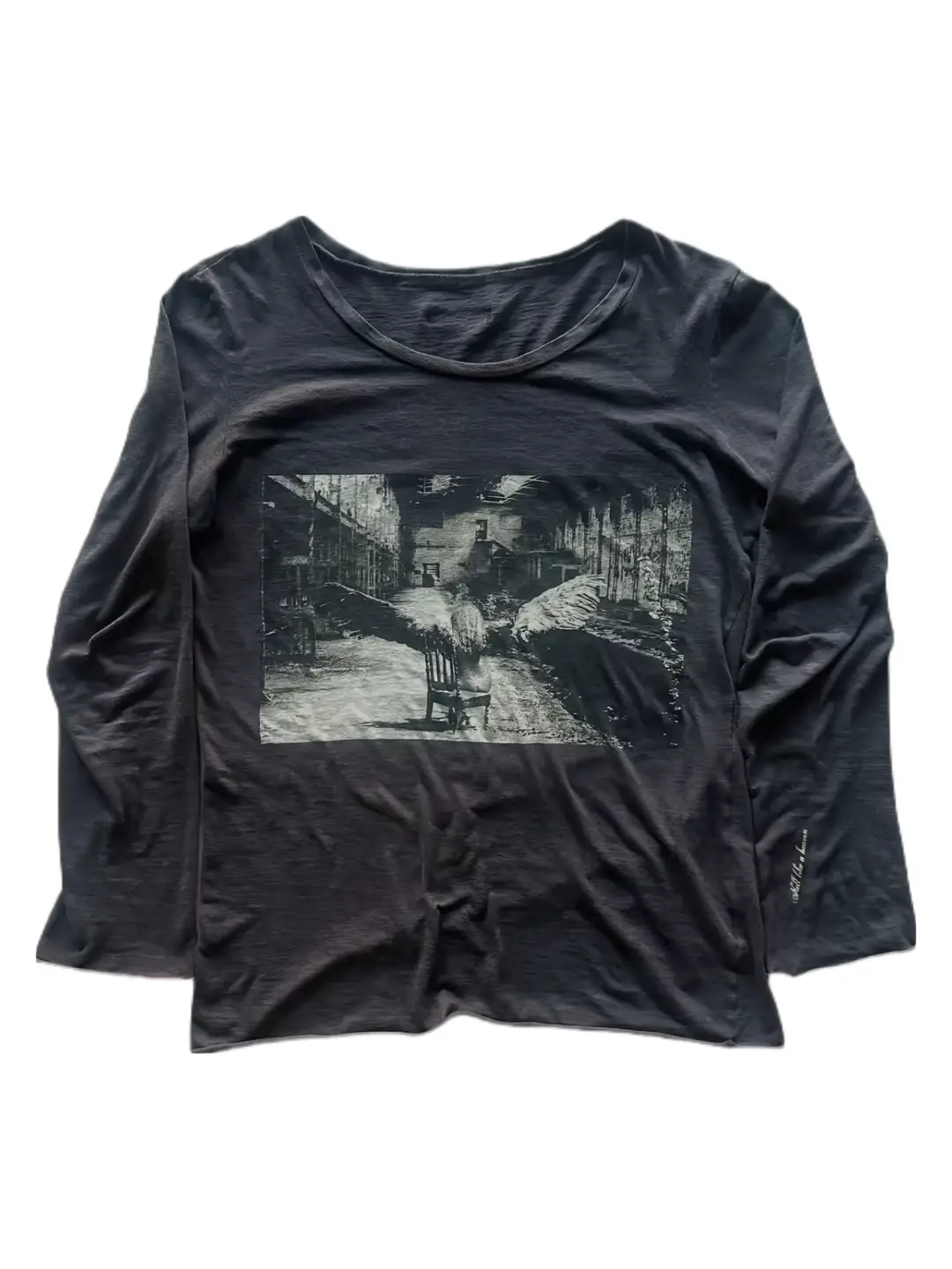 Tearing Paradise TEAR Ifsixwasnine69 Angel Double sided Printed Long Sleeve Visual Subculture