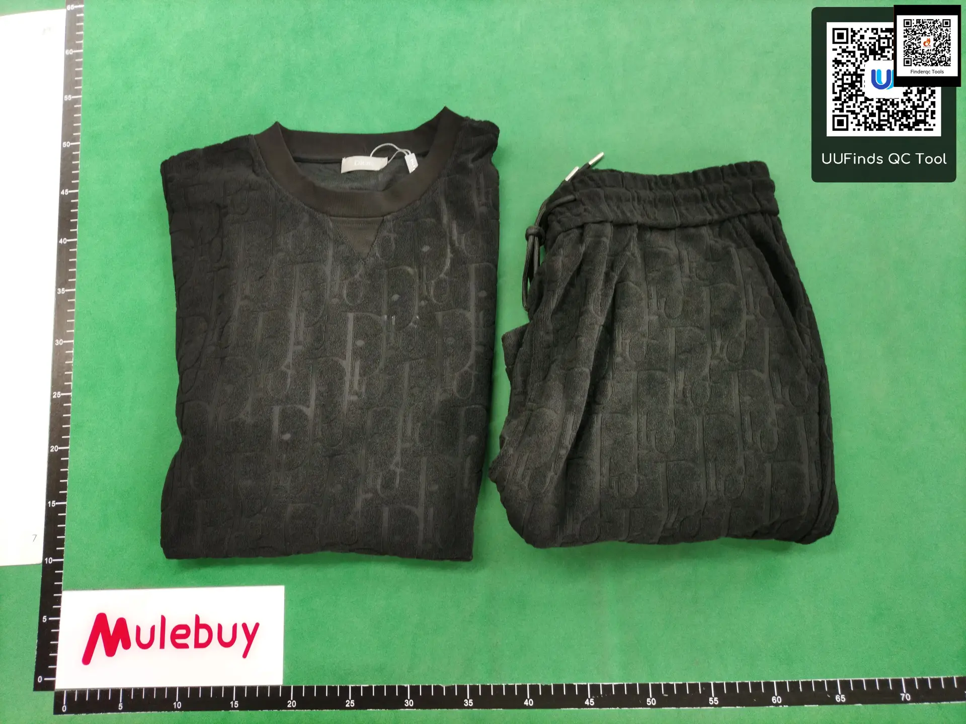 Dior Black Monogram Tracksuit