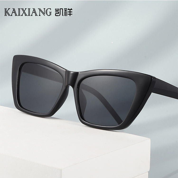 European and American Retro Plastic Sunglasses Women's ins Frame Trendy Street Shooting Retro Punk Sunglasses All-Match PC Glasses