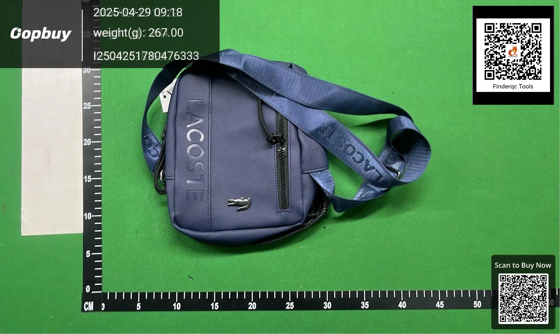 Lacoste Crossbody Bag Navy
