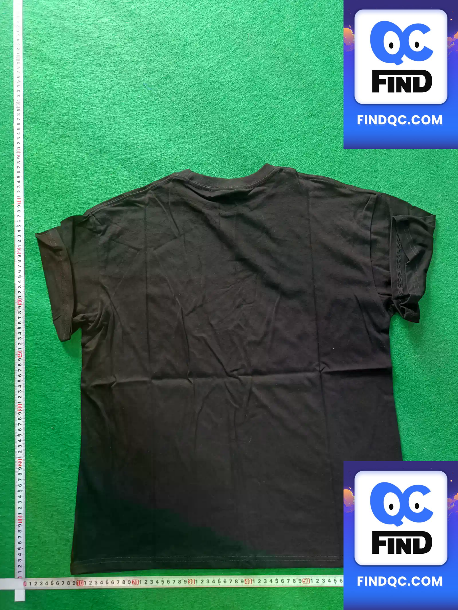 Arched Retro Pattern Letter Print Short Sleeves QC