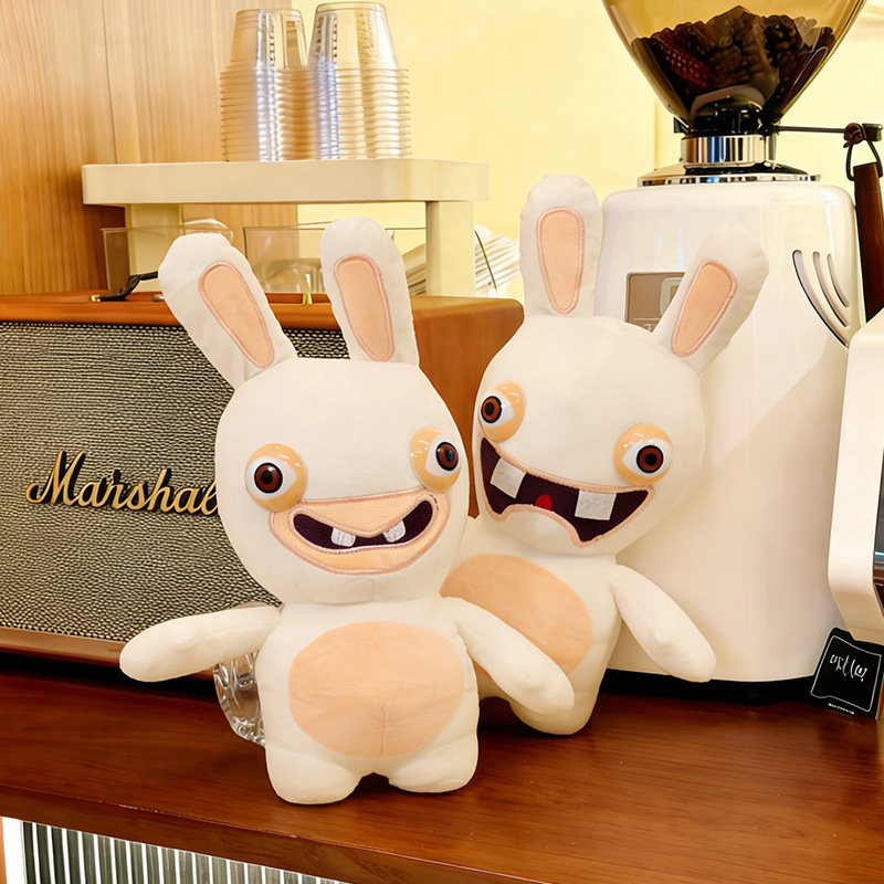 Popular Internet Sensation Crazy Rabbit Plush Toy, Leeman Rabbit, Bucktooth Rabbit Plush Toy, Cute Little Rabbit Doll, Quirky Gift