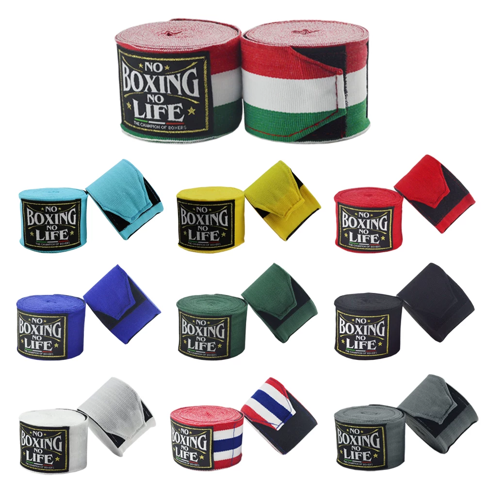Noboxingnolife Genuine Micro-Elastic Straps for Boys and Girls Boxing Hand Straps Hand Guards Fighting Hand Straps QC-foto van TAOBAO op Qualit.ly