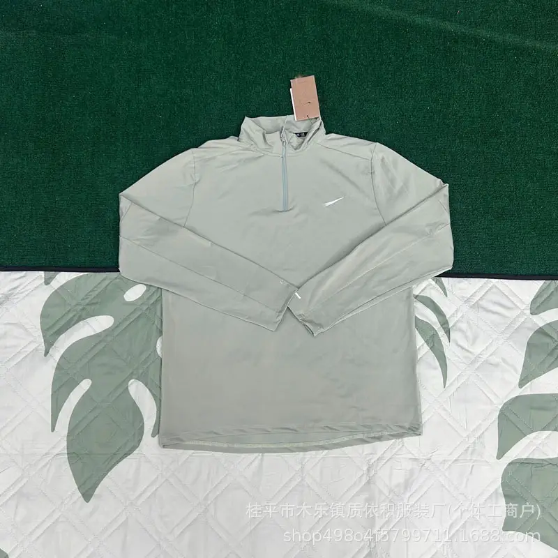 Autumn Quick-Drying Sports Long-Sleeved Lightweight Skin-Friendly Fabric Is Durable and Sweat-Wicking, Quick-Fitting and Non-Restrictive to Help Men