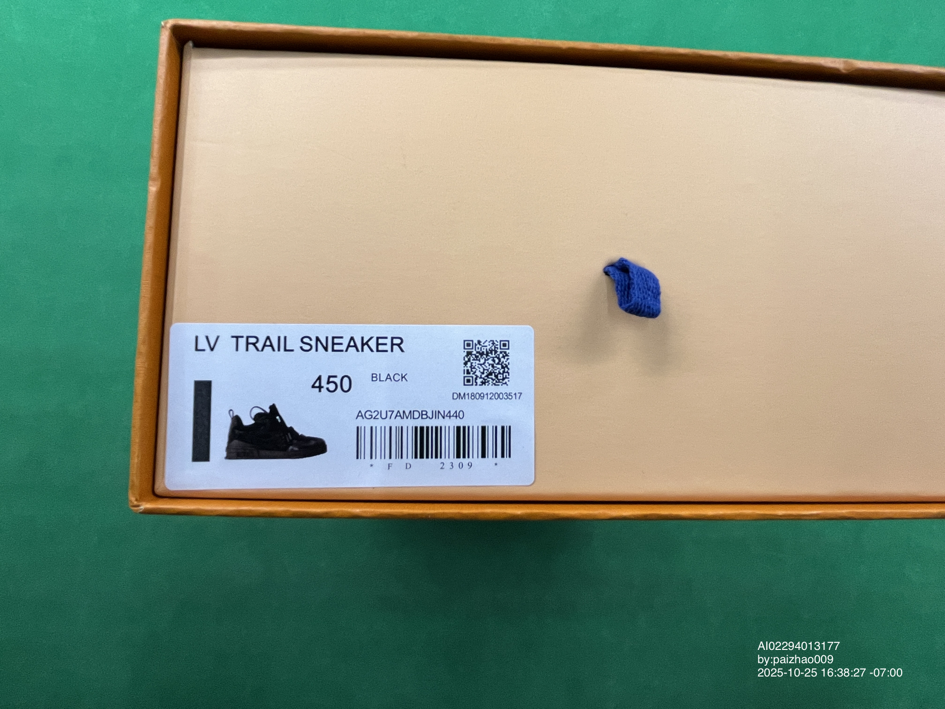 Louis Vuitton LV Trail Sneaker Black QC