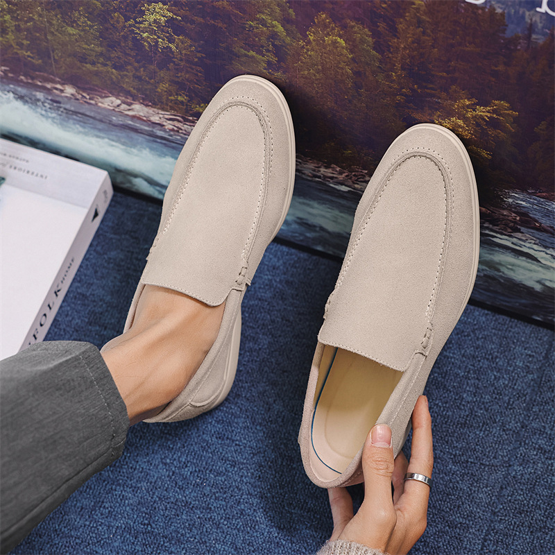 6097 Foreign Trade Cross-Border European and American New Men's Casual Loafers, Lightweight Daily Slip-Ons, Same Style Lazy Shoes