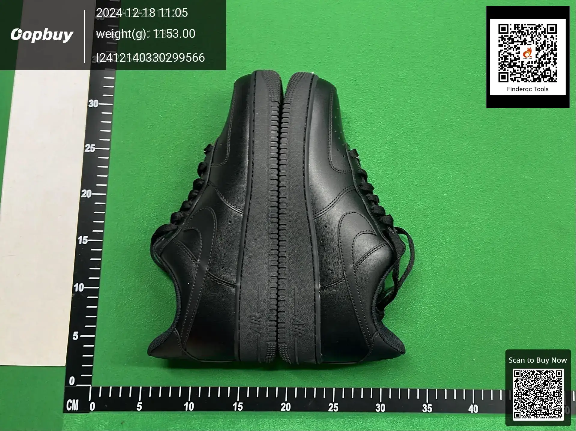 Nike Air Force 1 Low Triple Black
