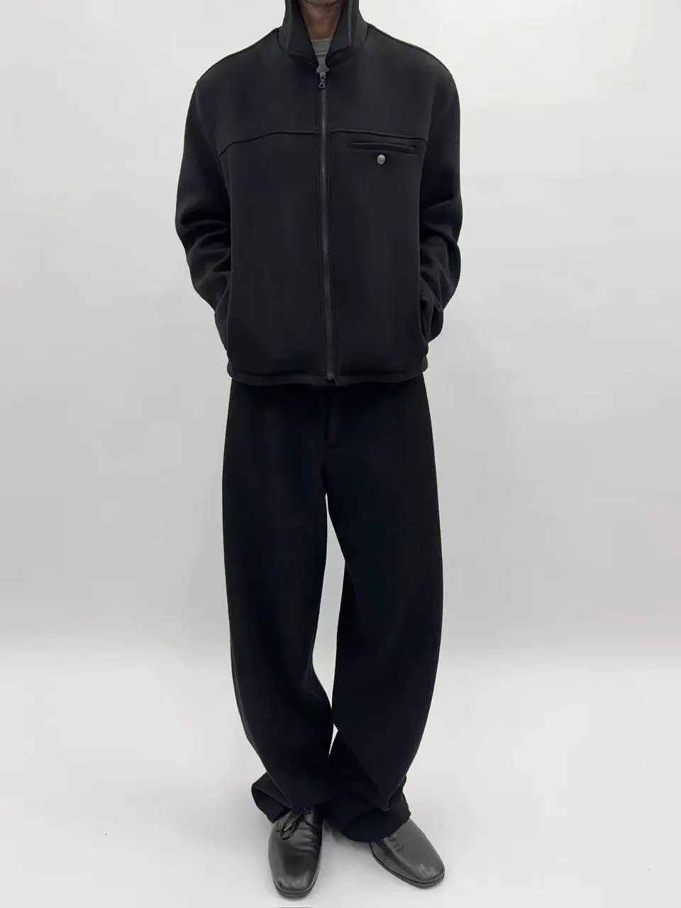 Vujade 011 Drop3 Pure Cotton Suit Pants Elegant Cut for Commuting Kenijima